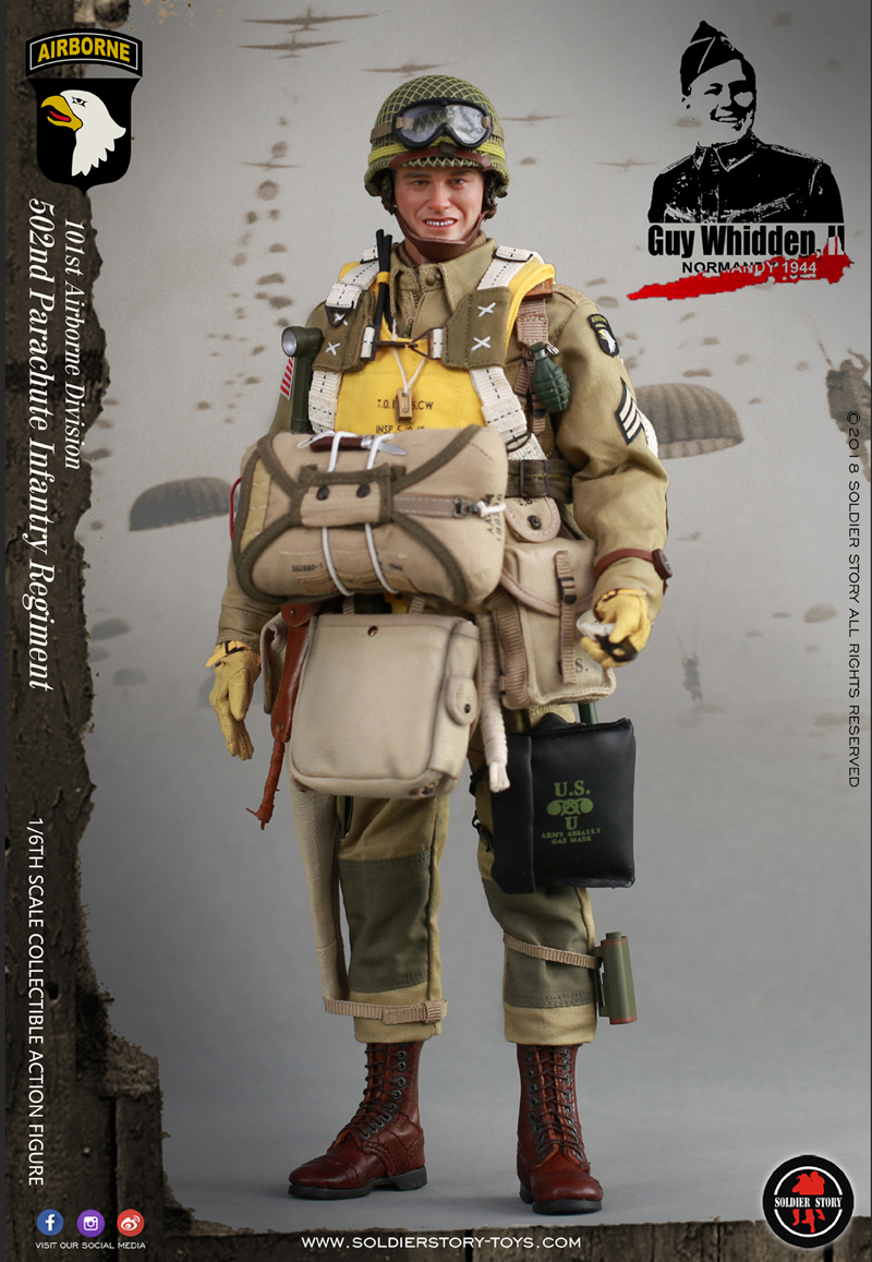 Soldier Story SS110 WWII: 101ST AIRBORNE DIVISION - GUY WHIDDEN, II (Normandy 1944)