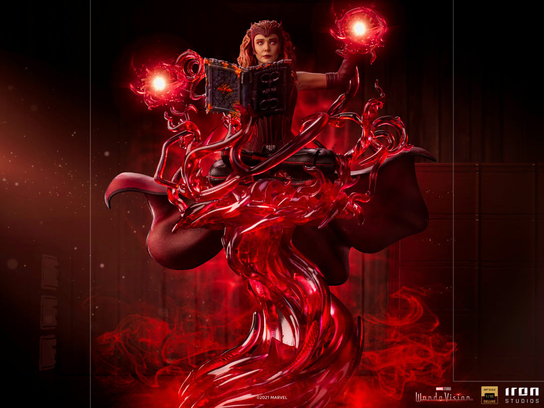 Iron Studios Deluxe Art Scale 1/10 WandaVision - Scarlet Witch