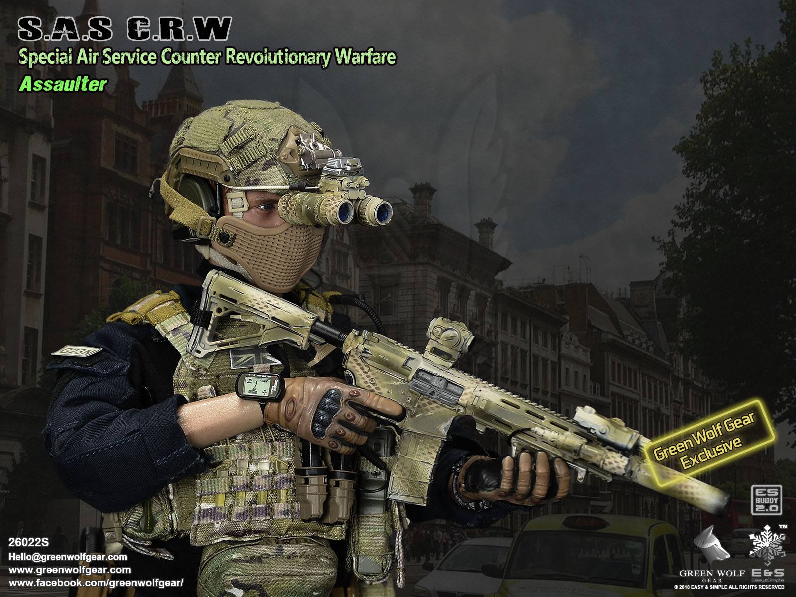 Easy&Simple 26022S S.A.S Counter Revolutionary Warfare Assaulter (Limited 100 sets)