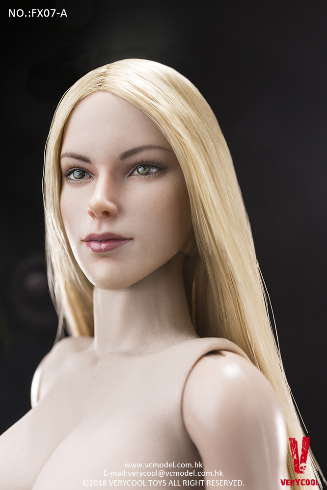 VERYCOOL FX07 Supermodel Head Sculpt + Female Body Set