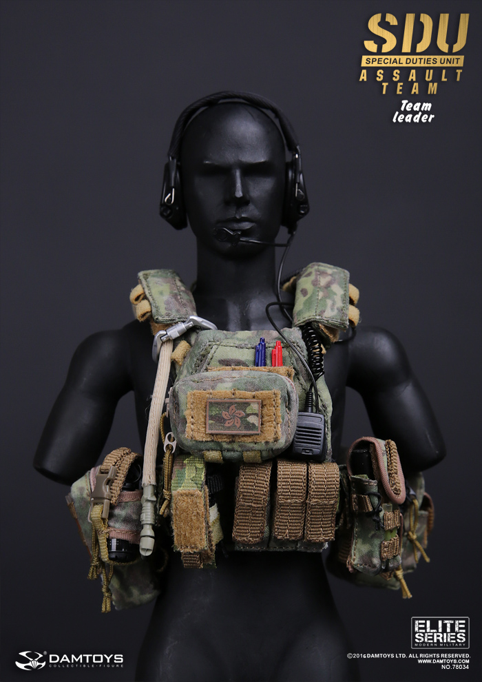 DAMTOYS No.78034 SDU (Special Duties Unit) ASSAULT TEAM - LEADER