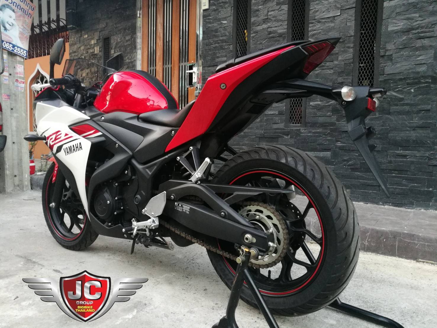 YZF-R3รถบ้านมือเดียว ไมล์แท้1,xxxkm. สภาพป้ายแดง