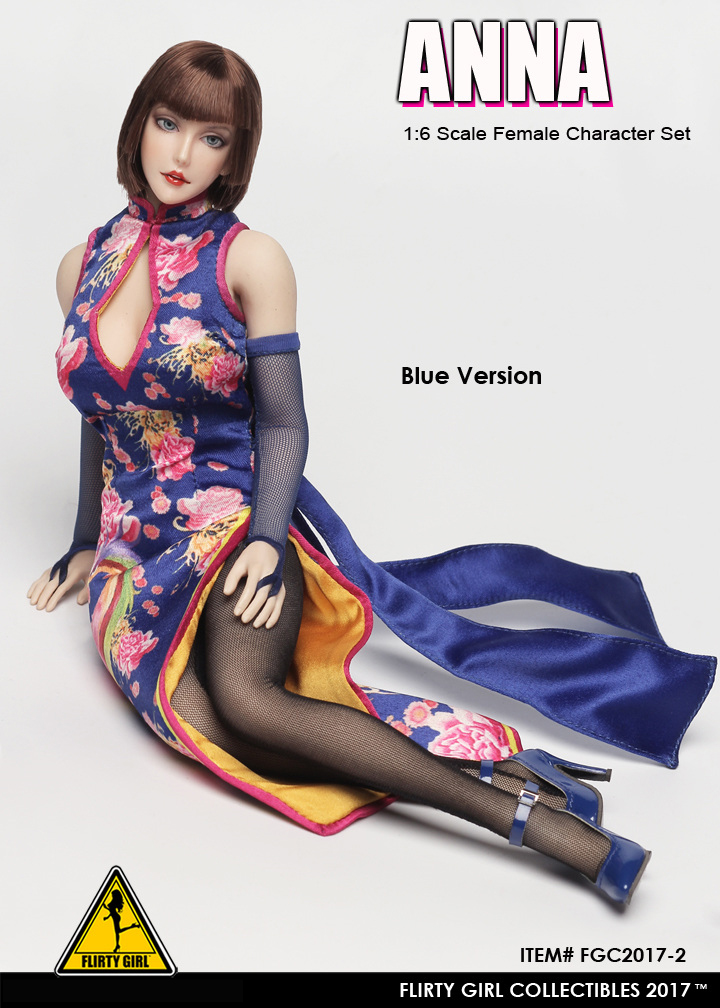 Flirty Girl FGC2017-1, FGC2017-2 Female Character Set