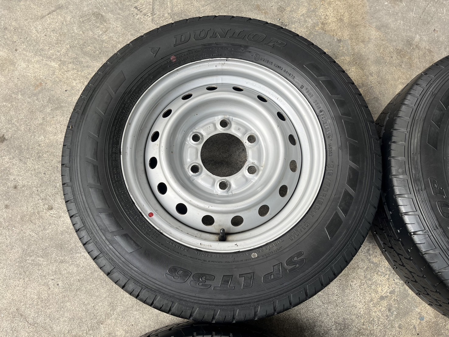 ✨ล้อกระทะพร้อมยาง✨6รู139✨ISUZU ขอบ 15