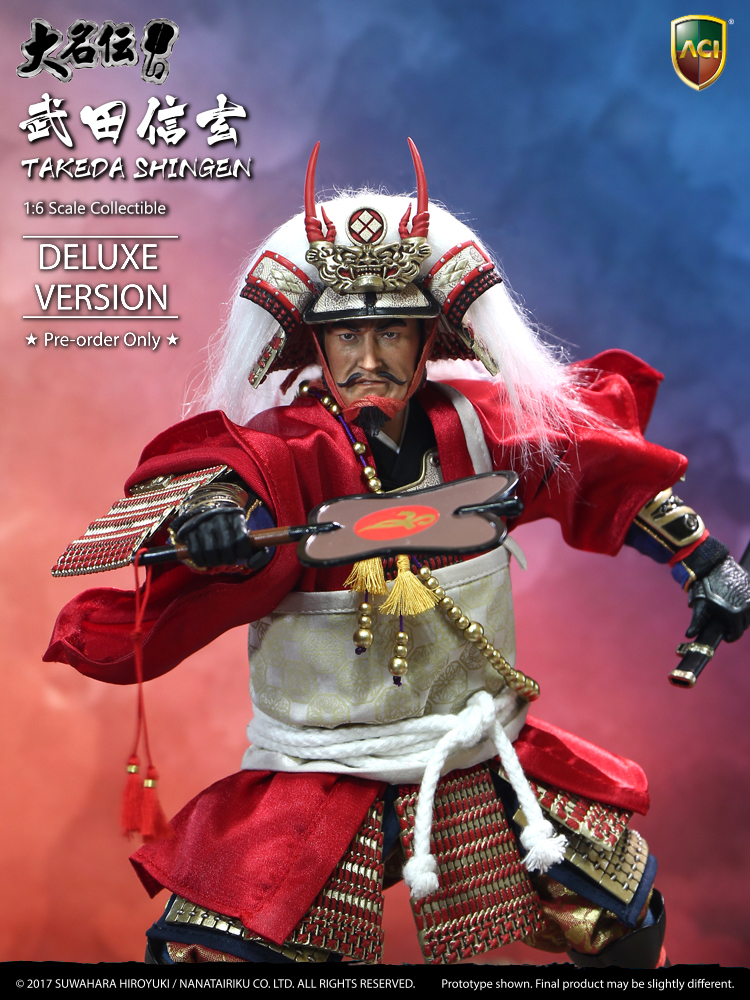 ACI Toys ACI-32SP 1/6 TAKEDA SHINGEN (Suwahara Hiroyuki's Daimyo Series)