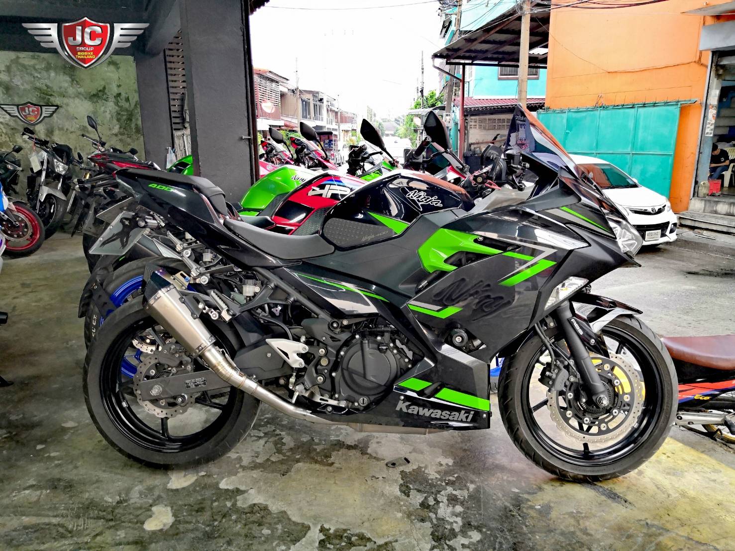 Ninja400_HG_(abs) รถบ้านแท้มือเดียวเกรด🅰️➕