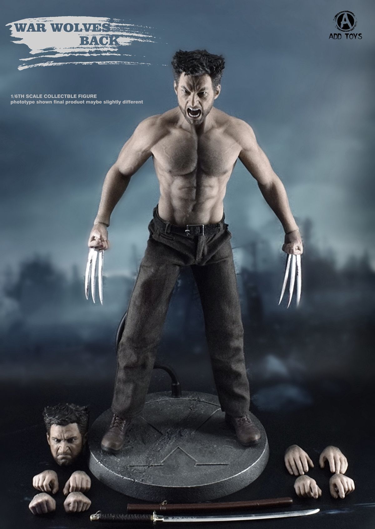 ADD TOYS AD02 War Wolve (Muscle Version)