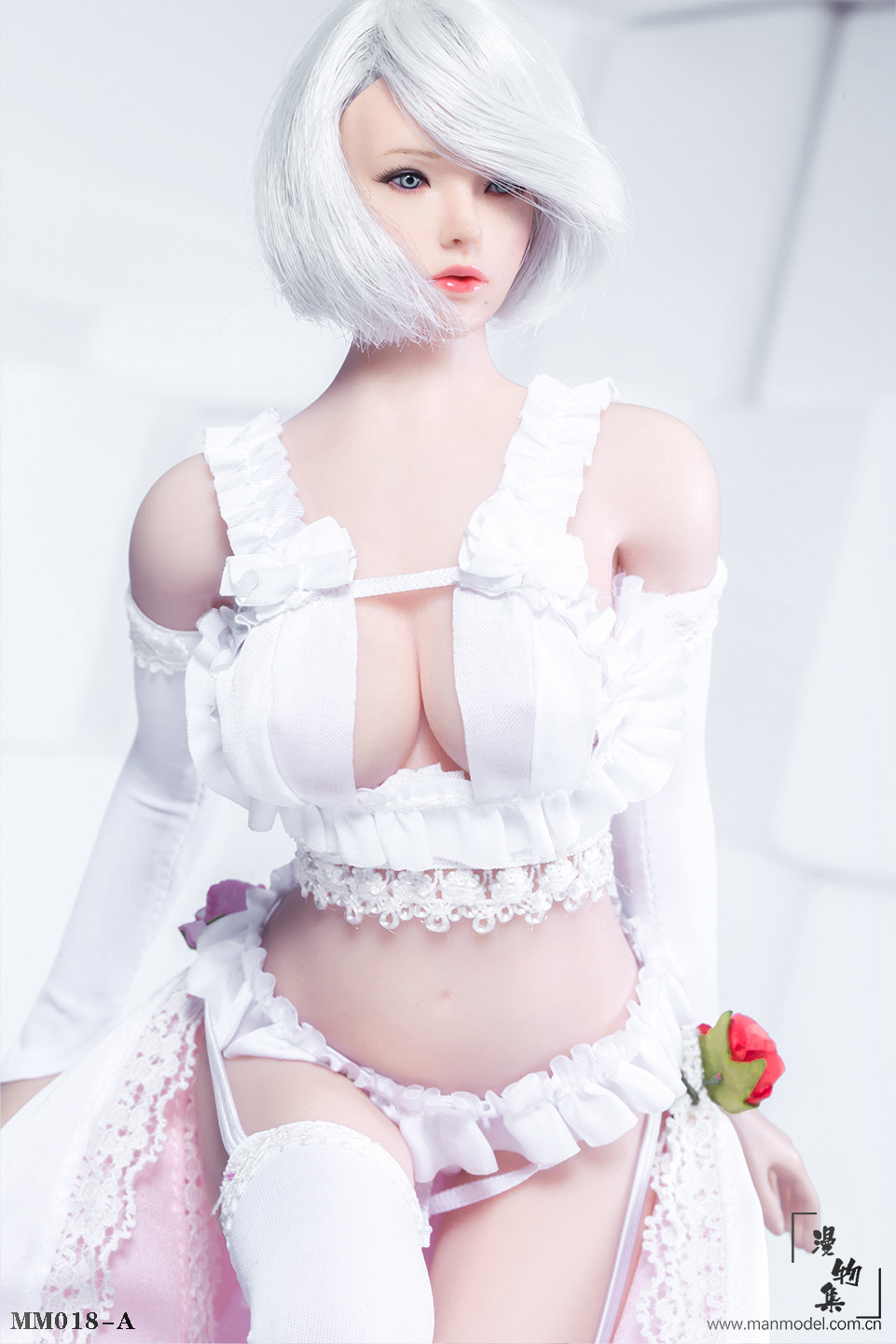 Manmodel MM018 Two-dimensional sexy flower wedding suit