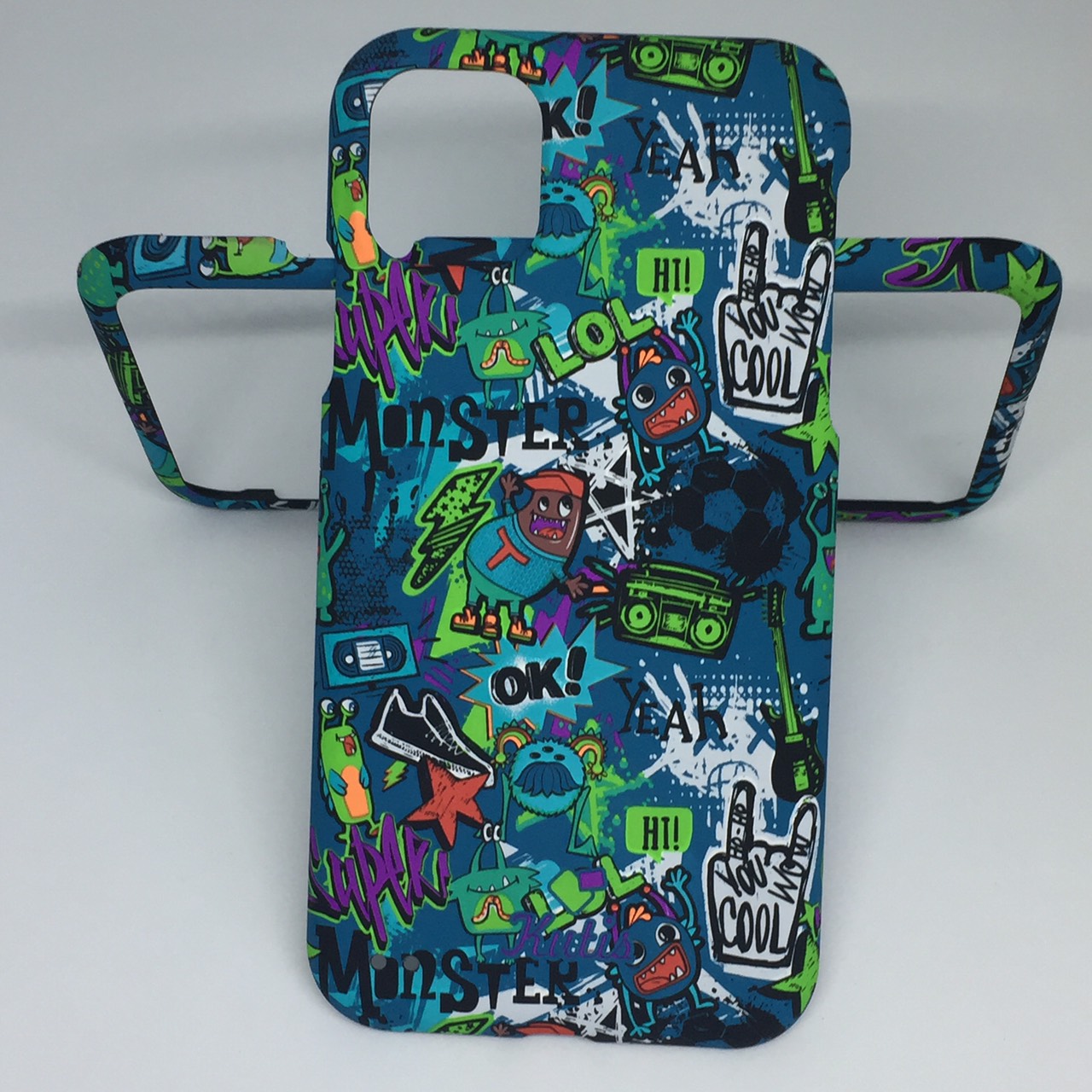 เคสคูทิสKutisไอโฟน11G(ลายMonster)มาใหม่ เคสประกบหน้า-หลัง เคสเรืองแสง เคสลายวินเทจ ร้านSuperhero KLongthom