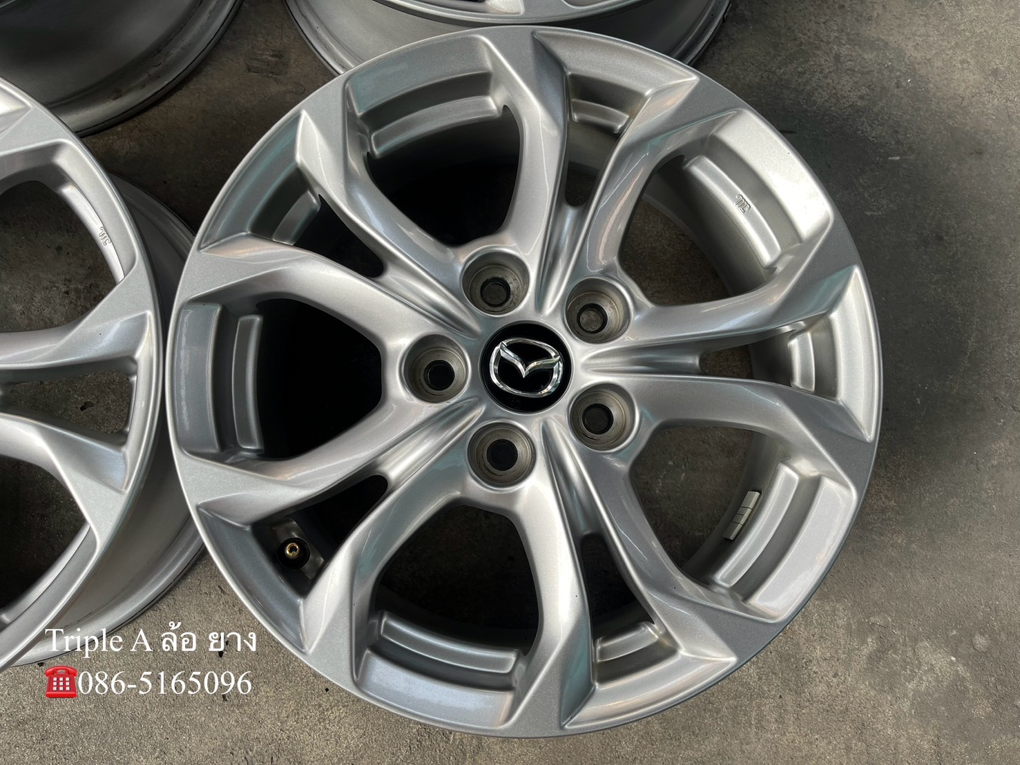 ✨ล้อแม็ก 5รู114✨Mazda CX3 รุ่นใหม่ล่าสุด ขอบ 16