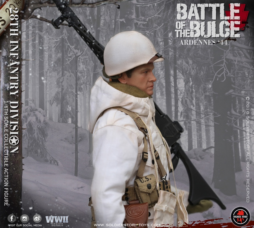Soldier Story SS-111 WWII Series 28th Infantry Division 1/6 Battle of the Bulge - Ardennes '44