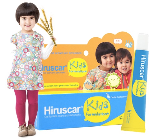 Hiruscar Kids (ฮีรูสการ์ คิดส์) เจลลดเลือนรอยแผลเป็นสำหรับเด็ก ขนาด 10 g.
