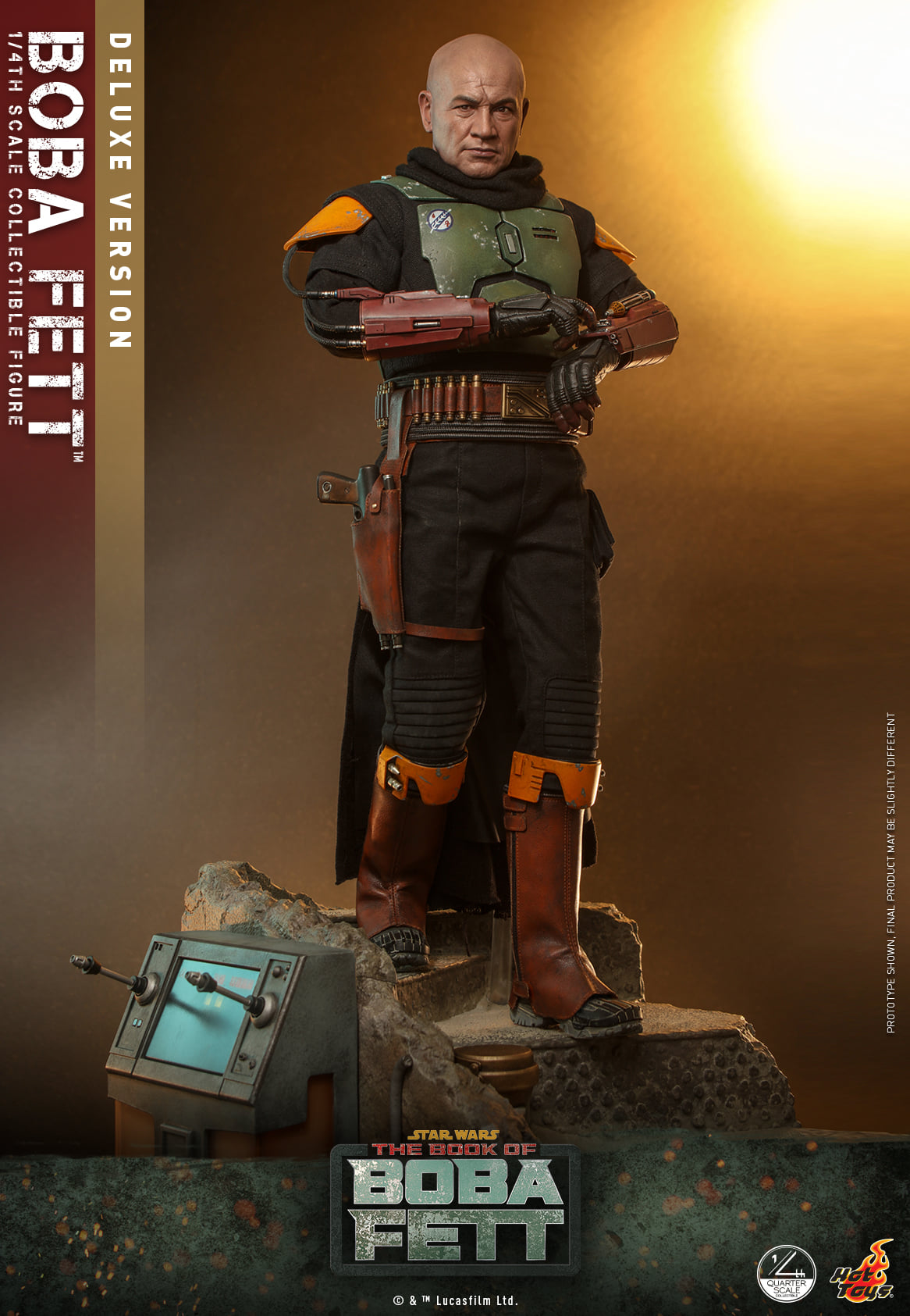 Hot Toys QS023 1/4 Star Wars: The Book Of Boba Fett - Boba Fett™ (Deluxe Version)