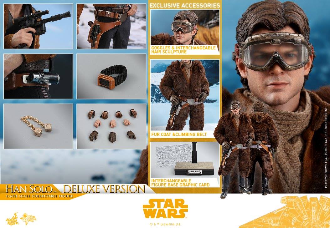 Hot Toys MMS492 SOLO A STAR WARS STORY - HAN SOLO (DELUXE VERSION)
