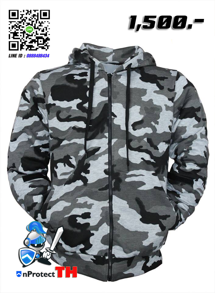 เสื้อฮู้ดการ์ดบิ๊กไบค์ HOOD07