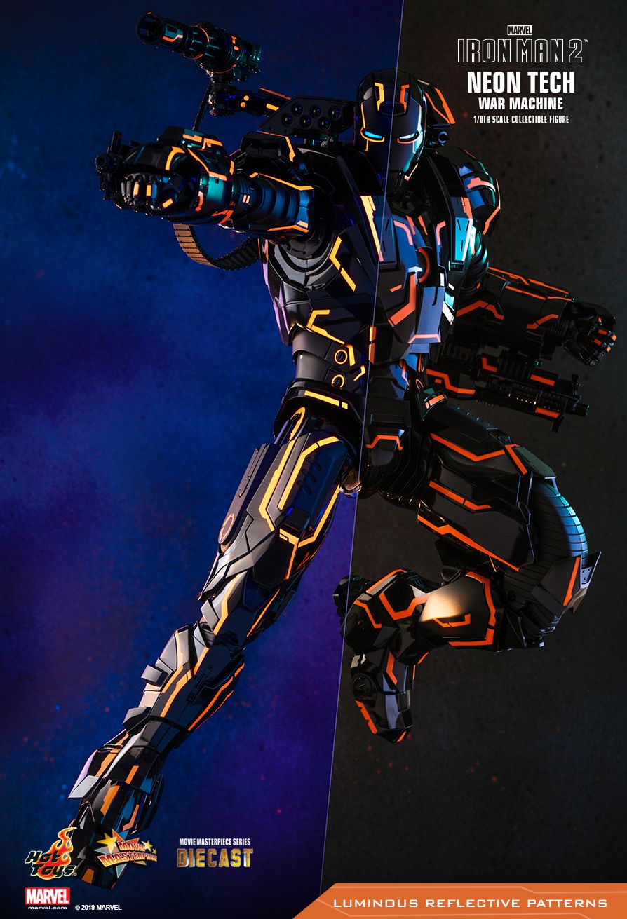 Hot Toys MMS553D35 IRON MAN 2 - NEON TECH WAR MACHINE
