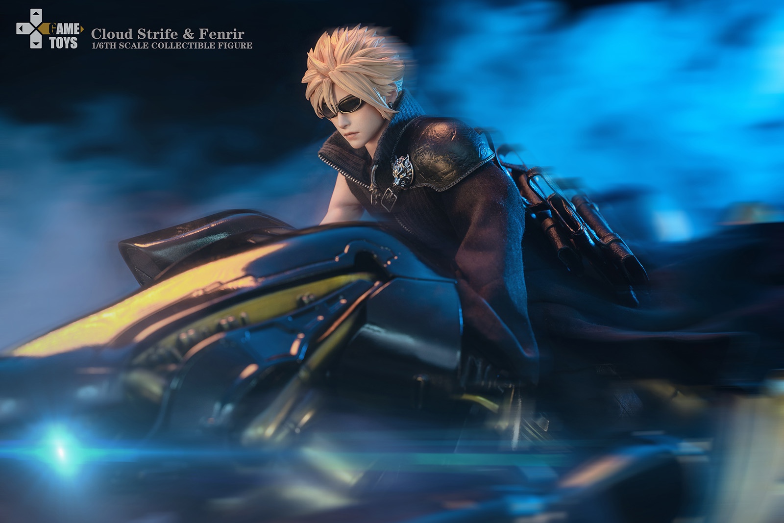 GAME TOYS GT-006C 1/6 Cloud Strife & Fenrir