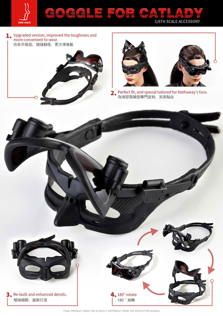 TWO-FACE TF001 1/6 GOGGLE FOR CATLADY