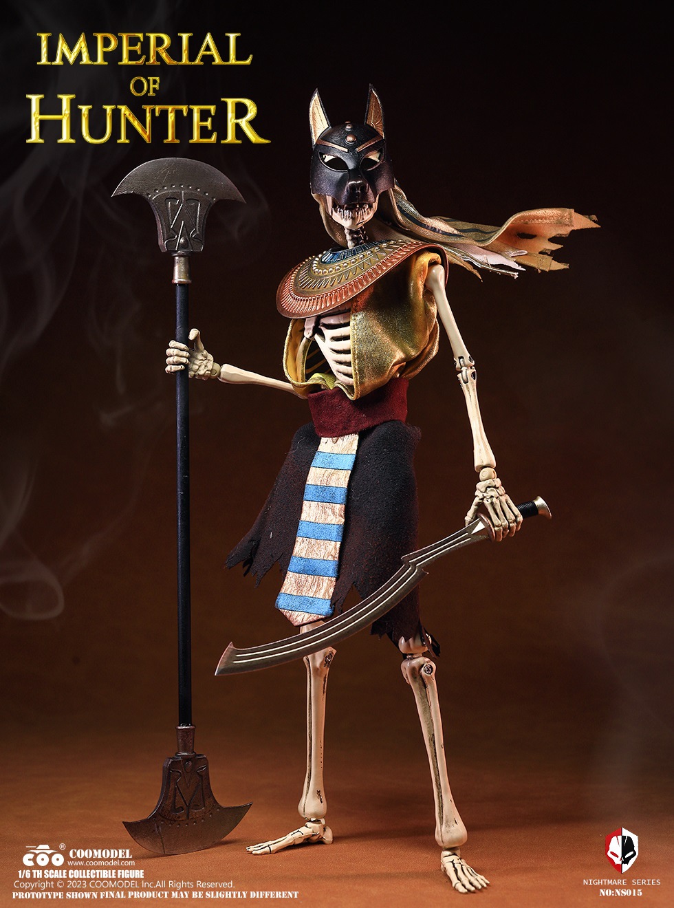 COOMODEL NS015 1/6 DIECAST ALLOY NIGHTMARE SERIES - IMPERIAL HUNTER