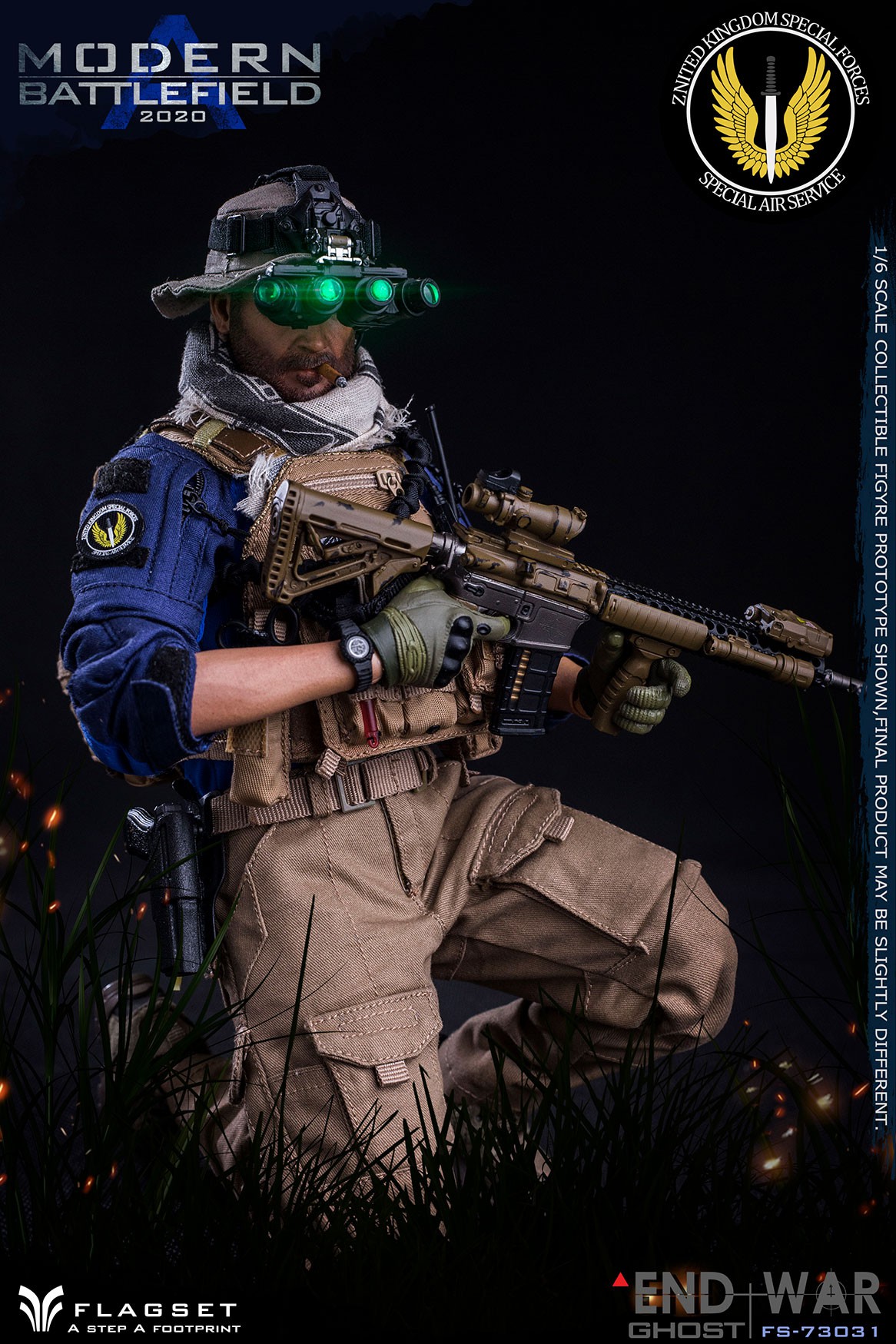 FLAGSET FS-73031 End War Ghost - Modern Battlefield 2020 A