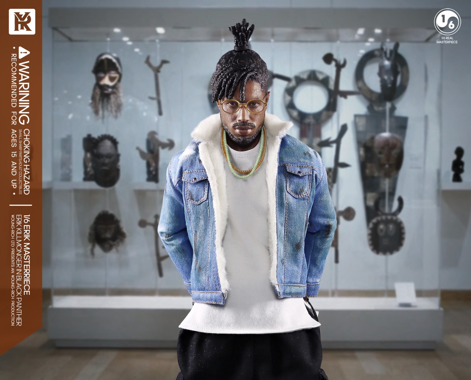 Young Rich Toys YR012 1/6 Black Panther - Erik Killmonger