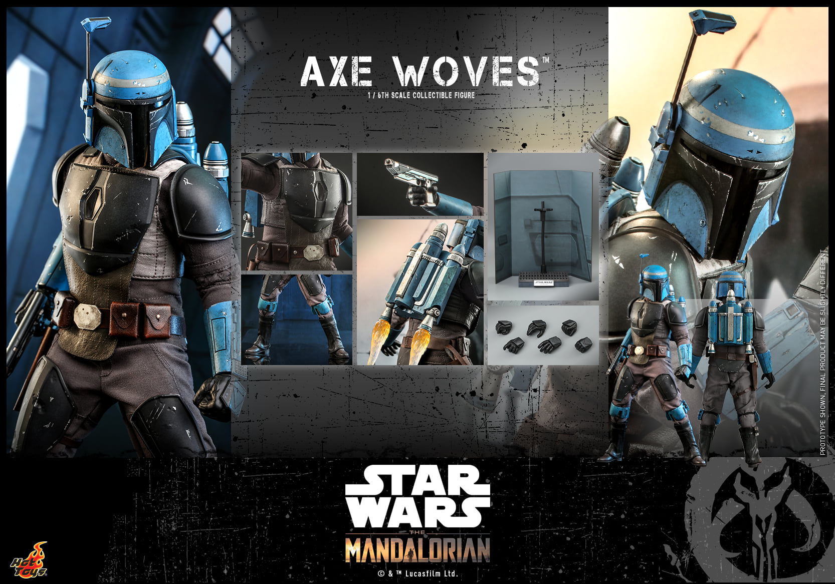 Hot Toys TMS070 1/6 Star Wars: The Mandalorian™ - Axe Woves™