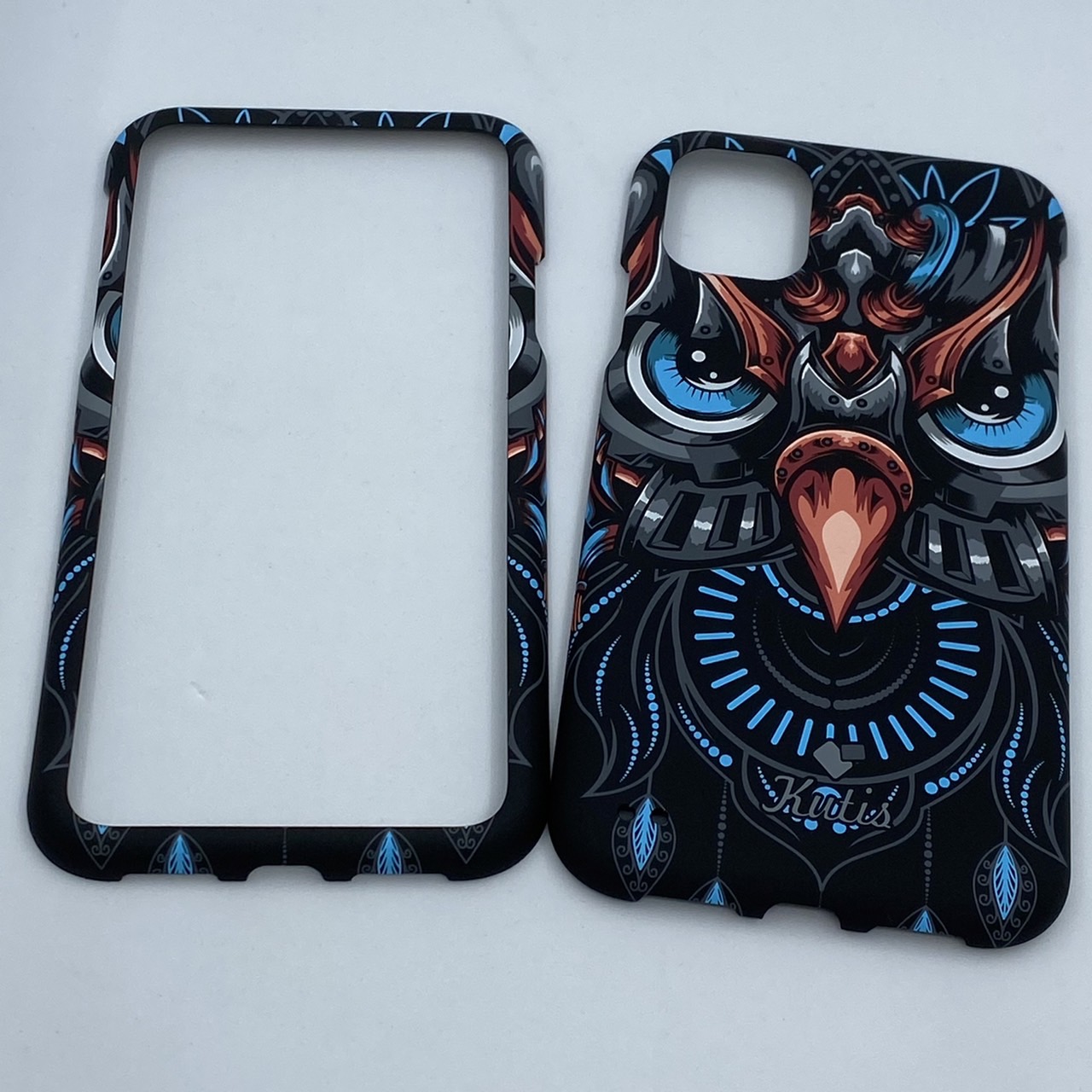 เคสคูทิส(Kutis)เคสไอโฟน11G(ลายหน้าครุฑ)มาใหม่ เคสประกบหน้า-หลัง เคสเรืองแสง เคสลายวินเทจ ร้านSuperhero Klongthom