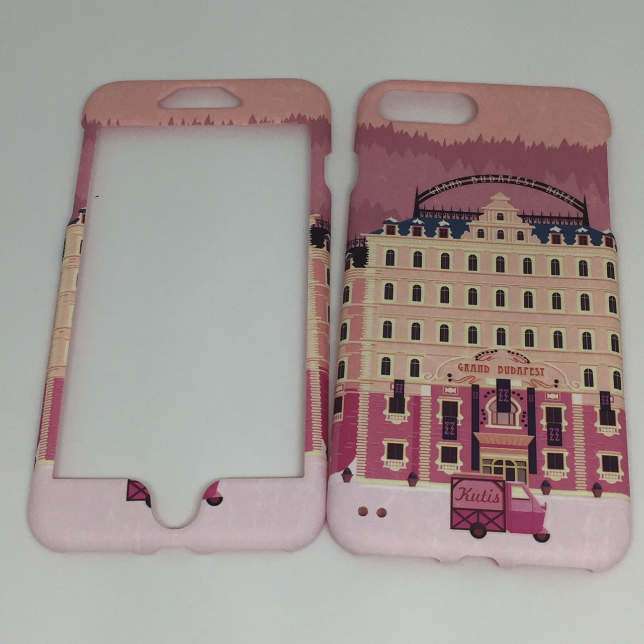 เคสคูทิส (Kutis) ไอโฟน7พลัส,8พลัส(ลายโรงแรมGrand Budapest)มาใหม่