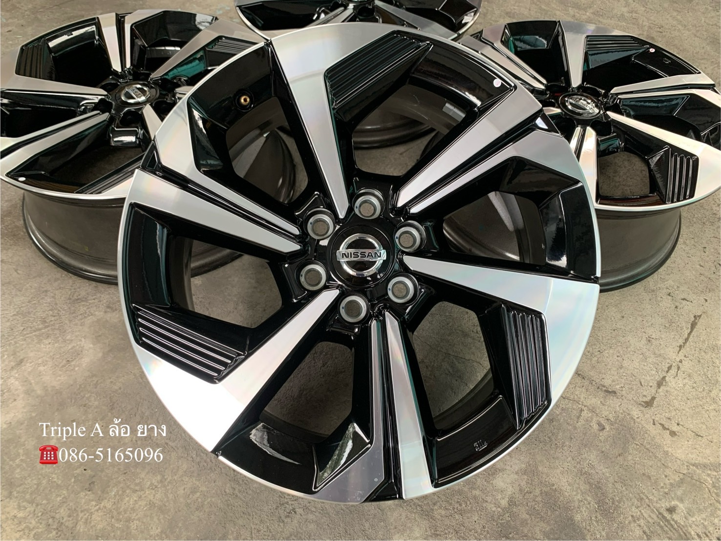 ✨ล้อแม็กป้ายแดง✨6รู114 Nissan Terra รุ่นใหม่ ขอบ 18💖สวยกริ๊บ💖
