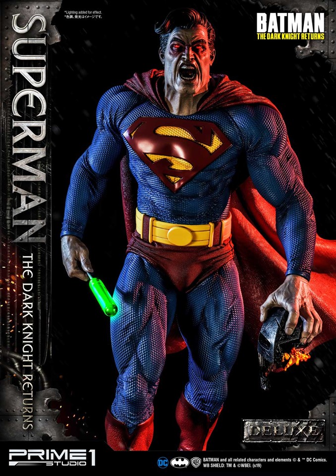 PRIME 1 STUDIO MMDCDK3-02DX Batman: The Dark Knight Returns - Superman (Deluxe Version)