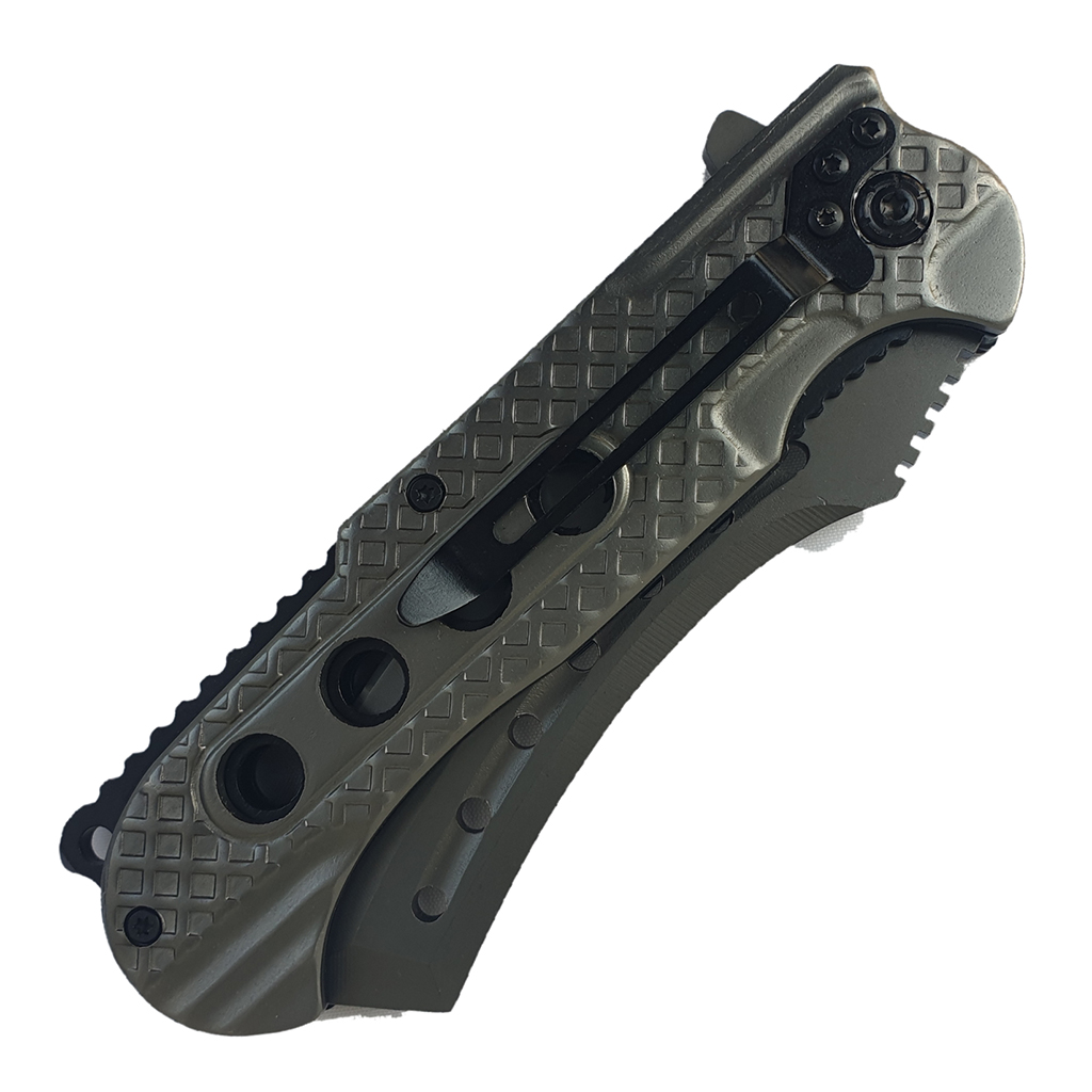 มีดพับ BROWNING 363 ขนาด 8.9 นิ้ว (22.5 ซม.) สี Titanium