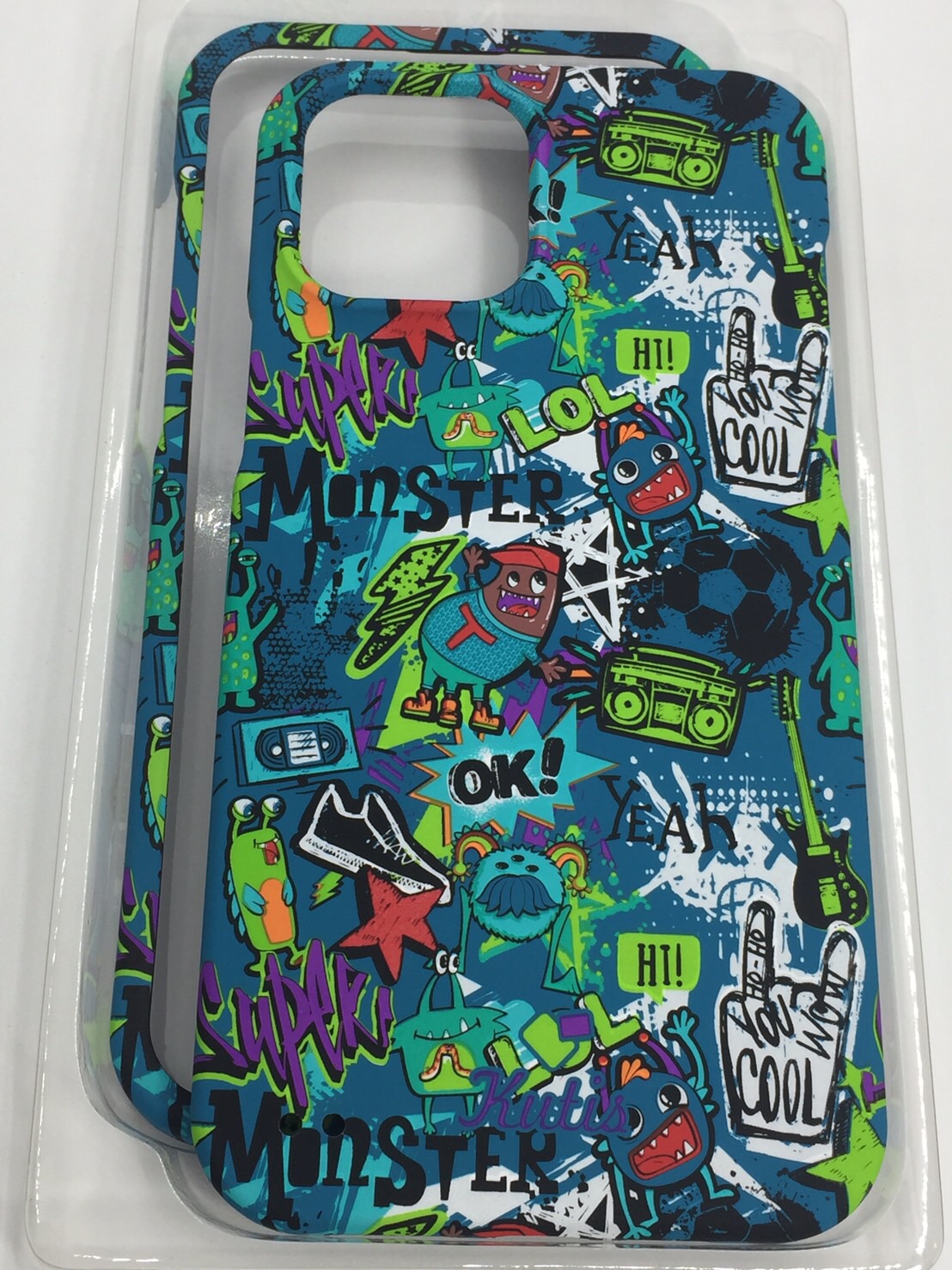 เคสคูทิส(Kutis)เคสไอโฟน12MAX(ลายMonster)มาใหม่ เคสประกบหน้า-หลัง เคสเรืองแสง เคสลายวินเทจ ร้านSuperhero Klongthom