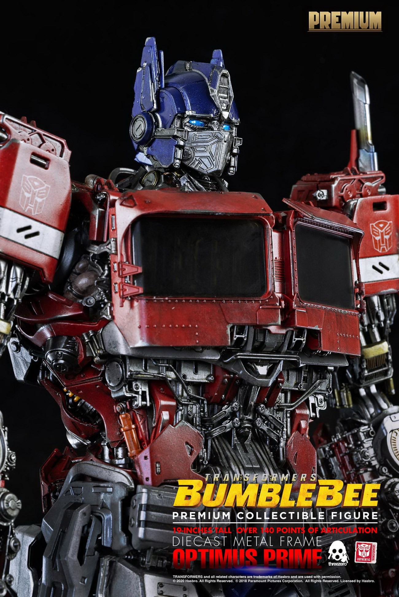 threezero 3Z0162 Transformers: BumbleBee - PREMIUM Optimus Prime