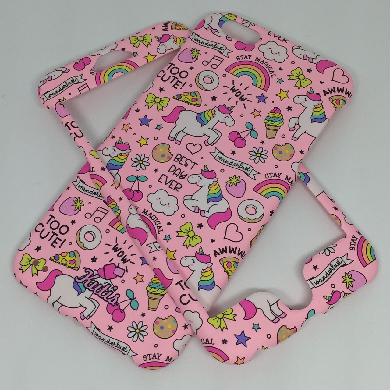 เคสคูทิส(Kutis)ไอโฟน6พลัส,6Sพลัส(ลายยูนิคอร์นอวบWOW)มาใหม่ เคสประกบหน้า-หลัง เคสเรืองแสง เคสลายวินเทจ ร้านSuperhero Klongthom