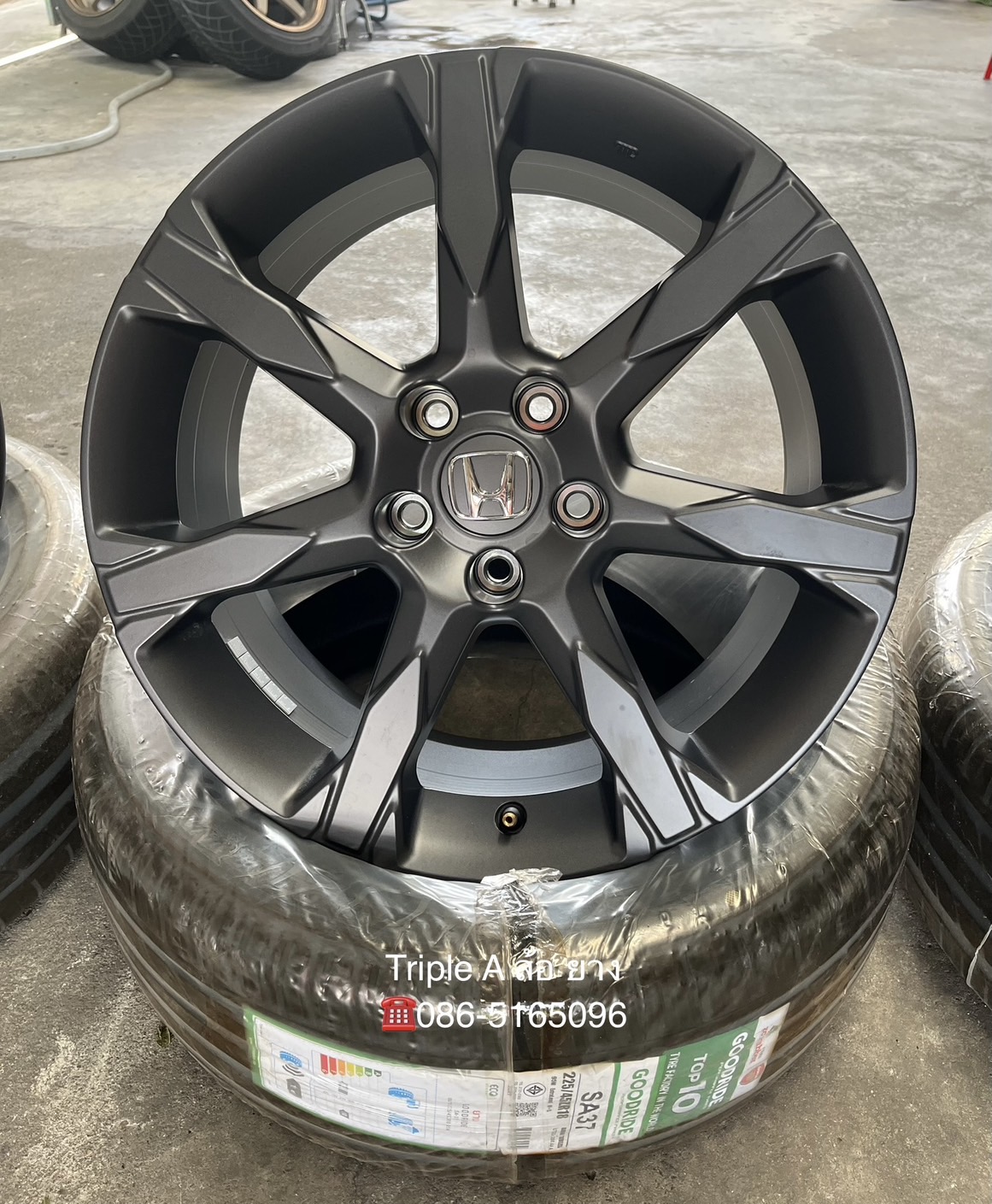 ✨ล้อแม็กป้ายแดง✨Honda Civic HEV RS รุ่นใหม่ล่าสุด ขอบ 18 พร้อมยางใหม่💯225-45-18 GOODRIDE💥ปี 25💥