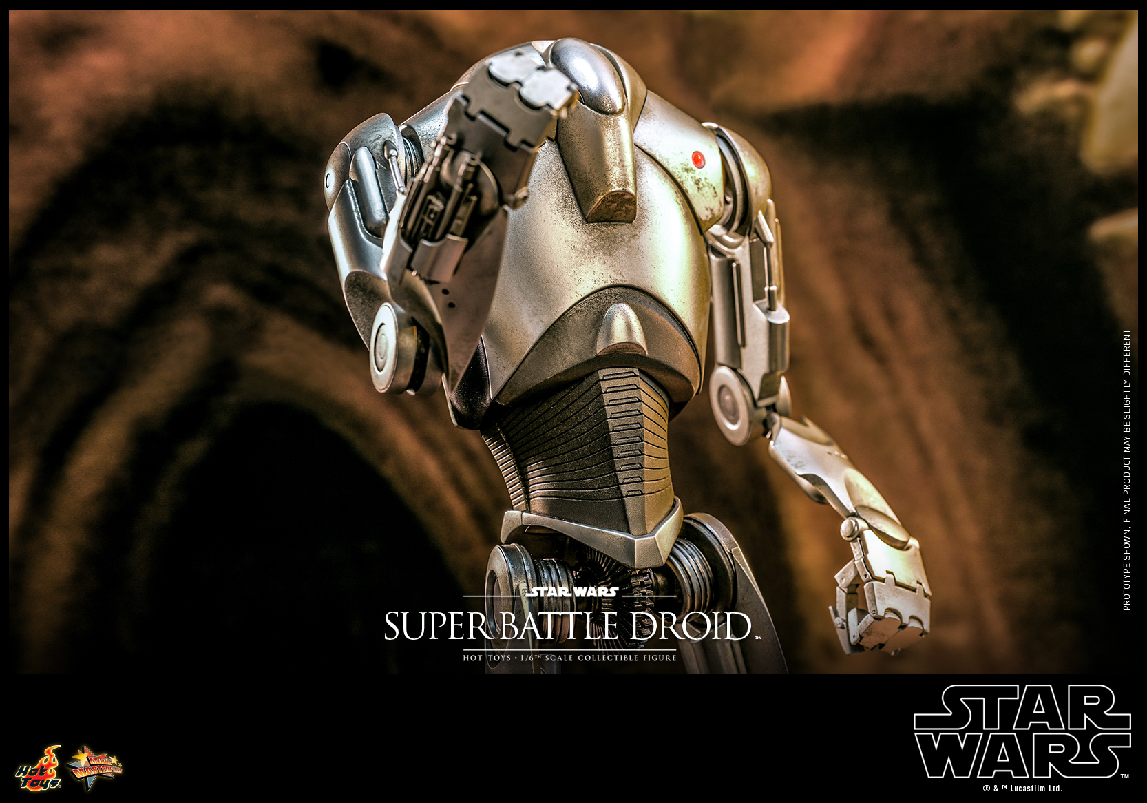 Hot Toys MMS682 1/6 Star Wars: Attack of the Clones™ - Super Battle Droid™