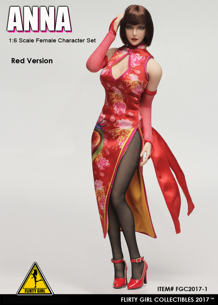 Flirty Girl FGC2017-1, FGC2017-2 Female Character Set