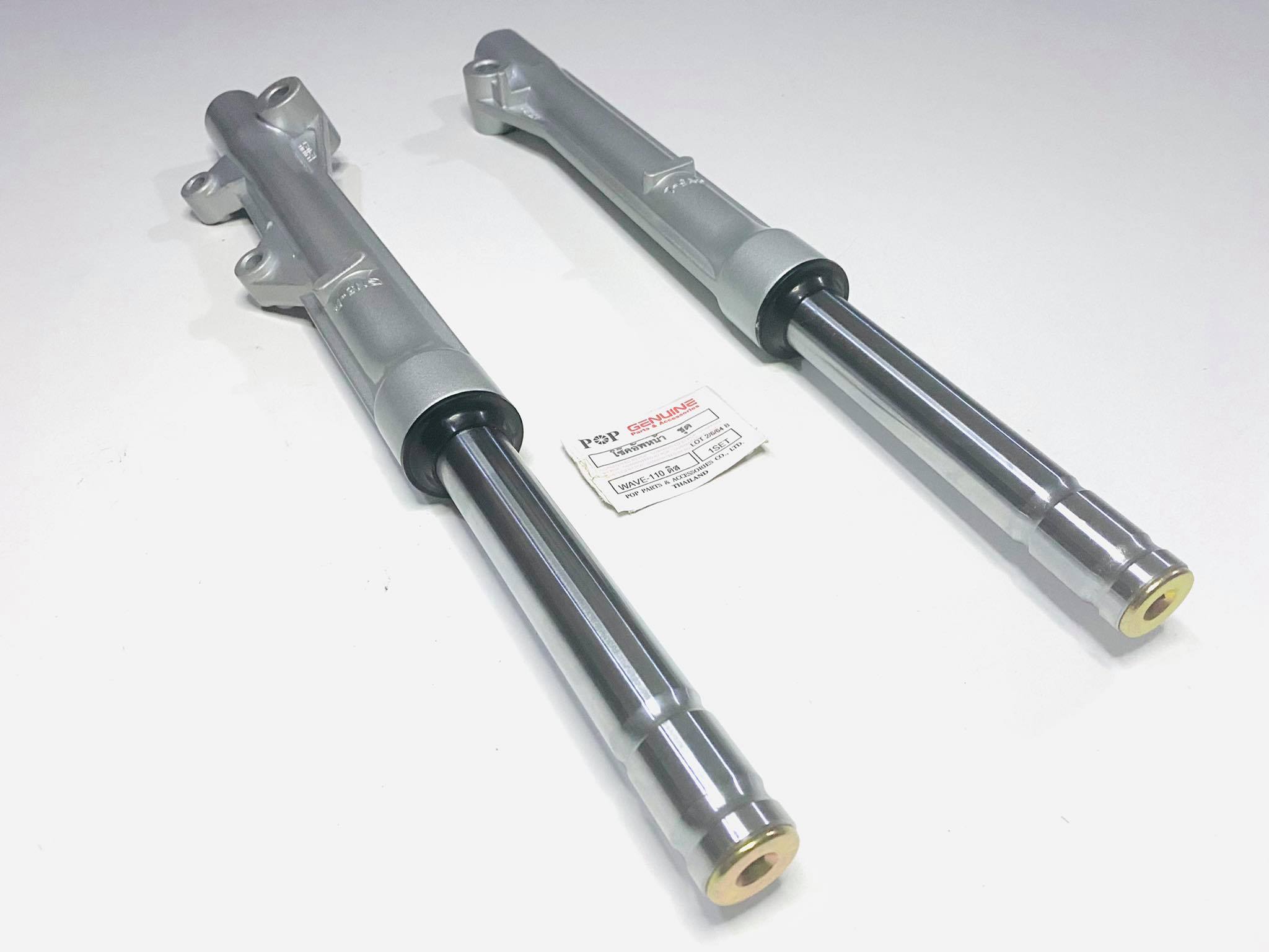 ปลอกโช๊คล่าง+แกนเวฟ110 รุ่นดิสก์เบรคหน้า wave110 ดิสก์เบรคหน้า ครบชุด