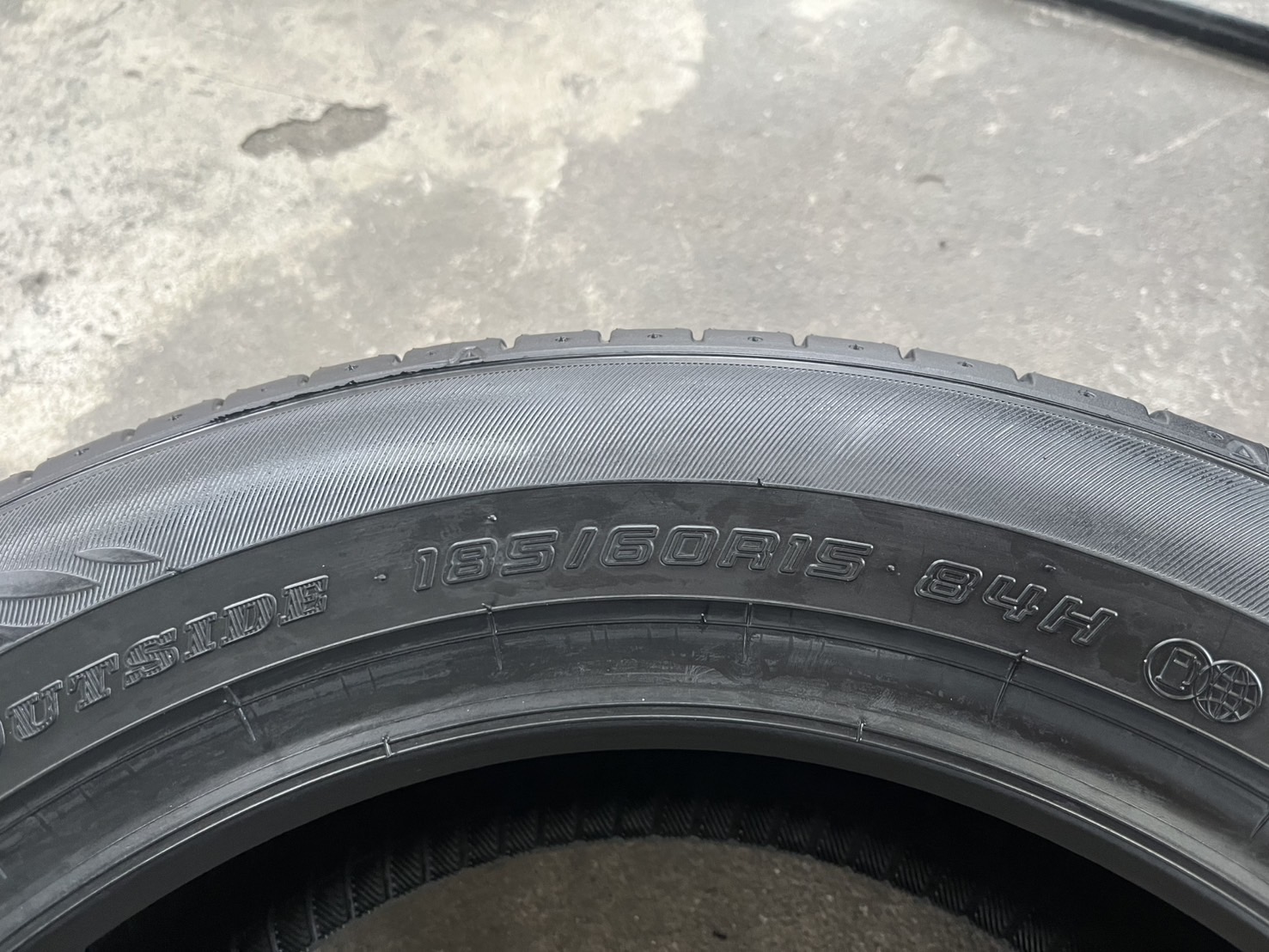 ✨ยางใหม่💯✨185-60-15 Dunlop💥ปี 25💥ใหม่กริ๊บๆ🥰