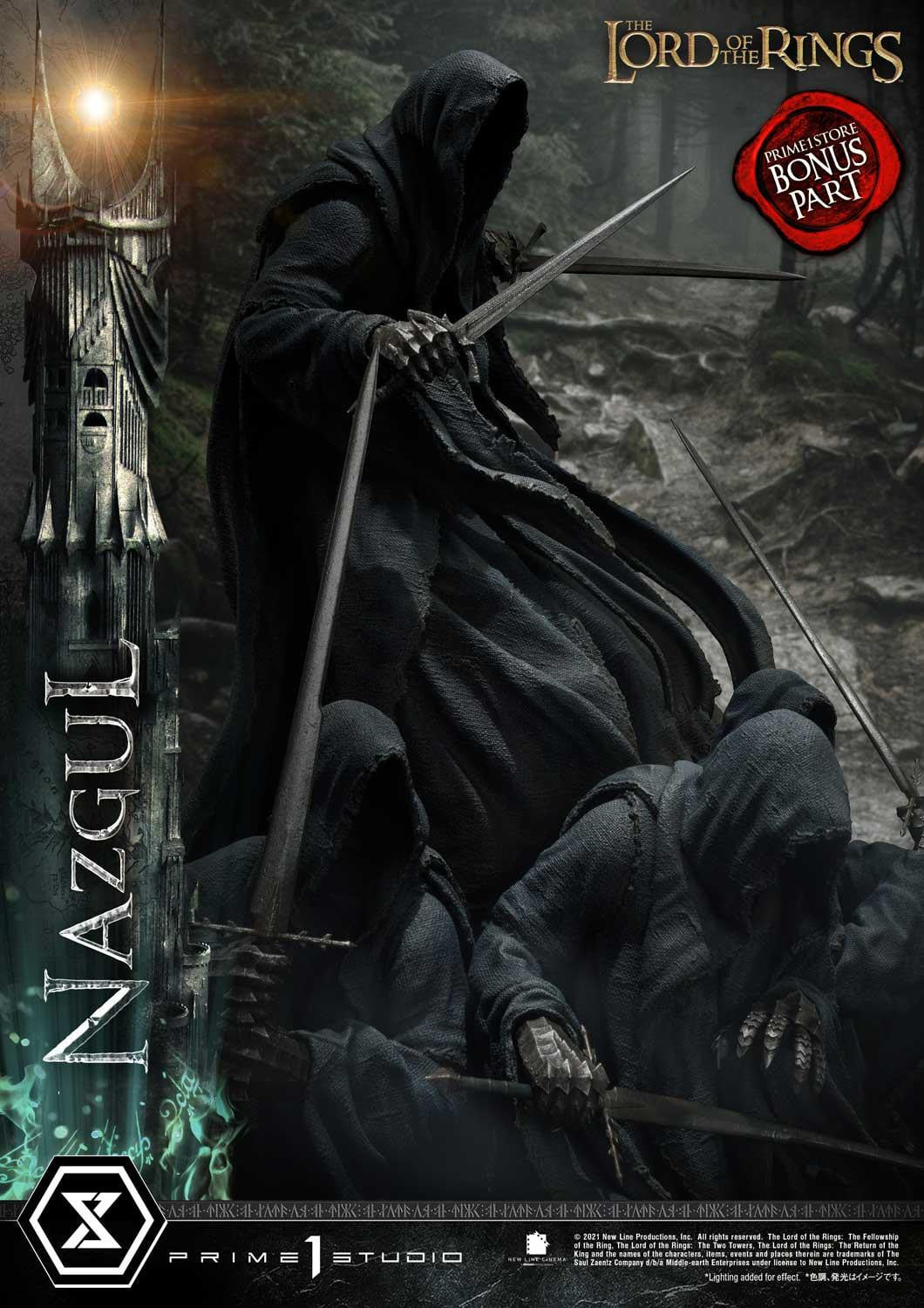 Prime 1 Studio PMLOTR-08 1/4 The Lord of the Rings - Nazgul (Bonus Part)