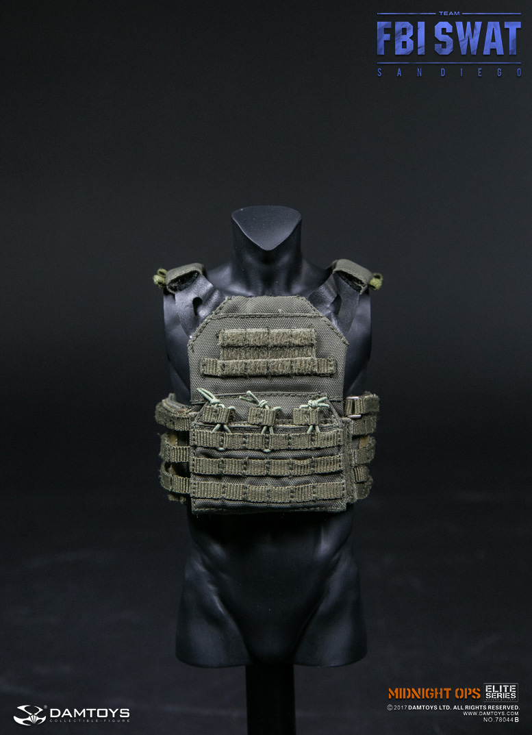 DAMTOYS No.78044 FBI SWAT TEAM AGENT - SAN DIEGO