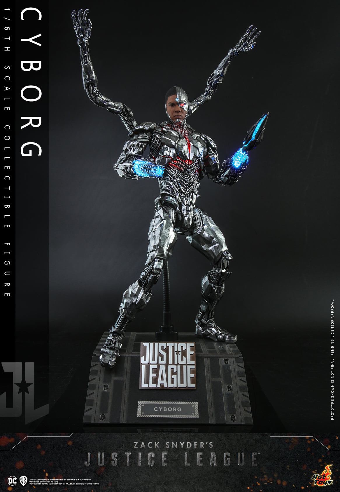 Hot Toys TMS057 1/6 Zack Snyder's Justice League - Cyborg