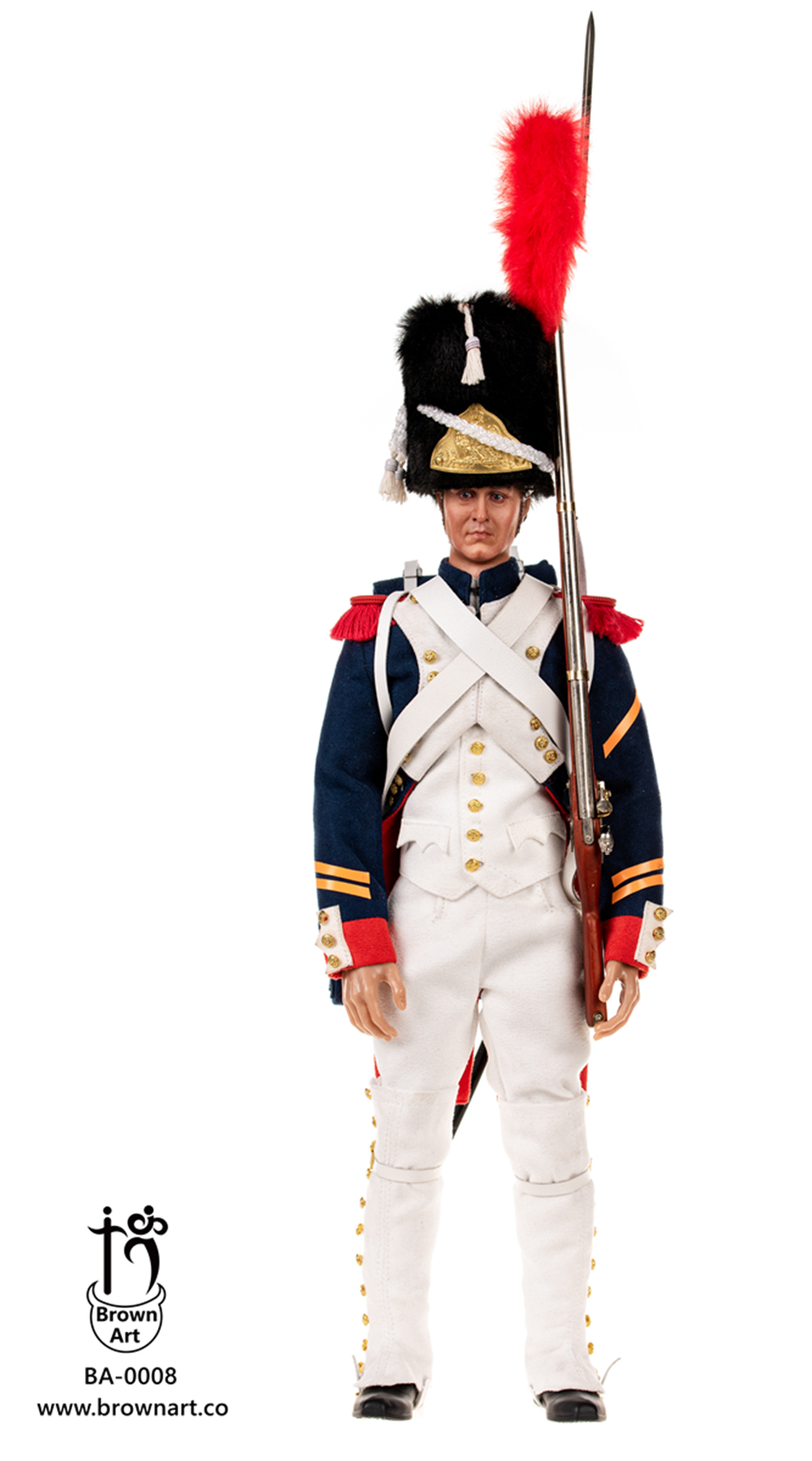 BROWN ART BA-0008 1/6 CORPORALS OF THE FRENCH IMPERIAL GUARD