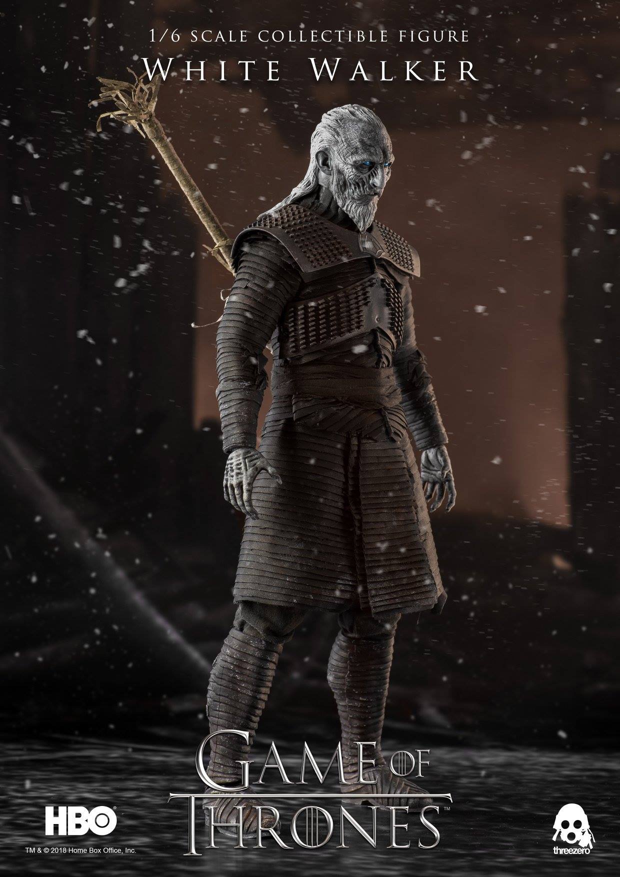 ThreeZero 3Z0037DV Game of Thrones - White Walker (Deluxe Version)