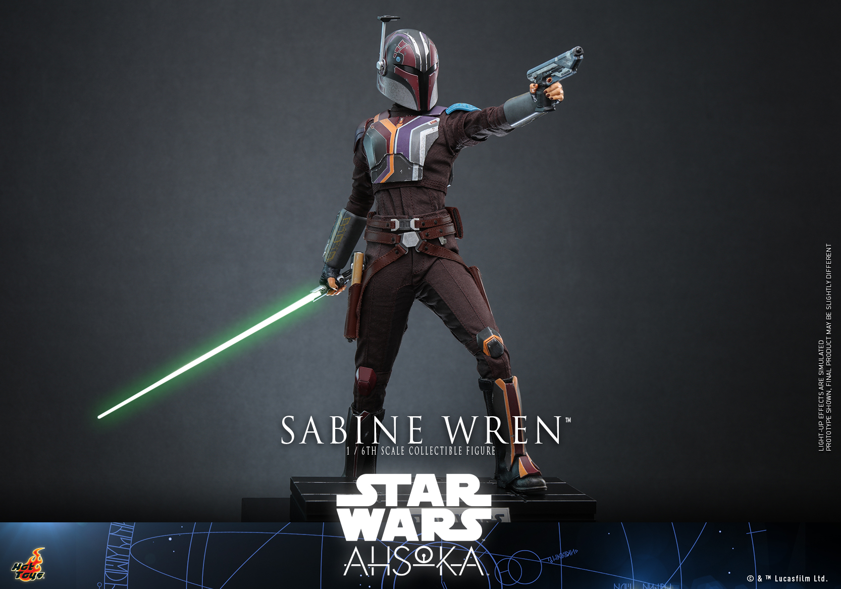 Hot Toys TMS111 1/6 Star Wars: Ahsoka - Sabine Wren