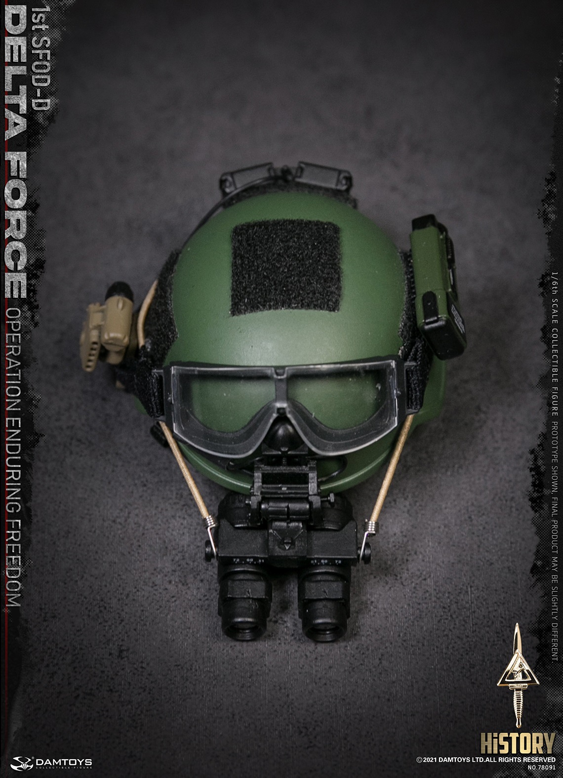 DAMTOYS 78091 1/6 1st SFOD-D OPERATION ENDURING FREEDOM DELTA FORCE