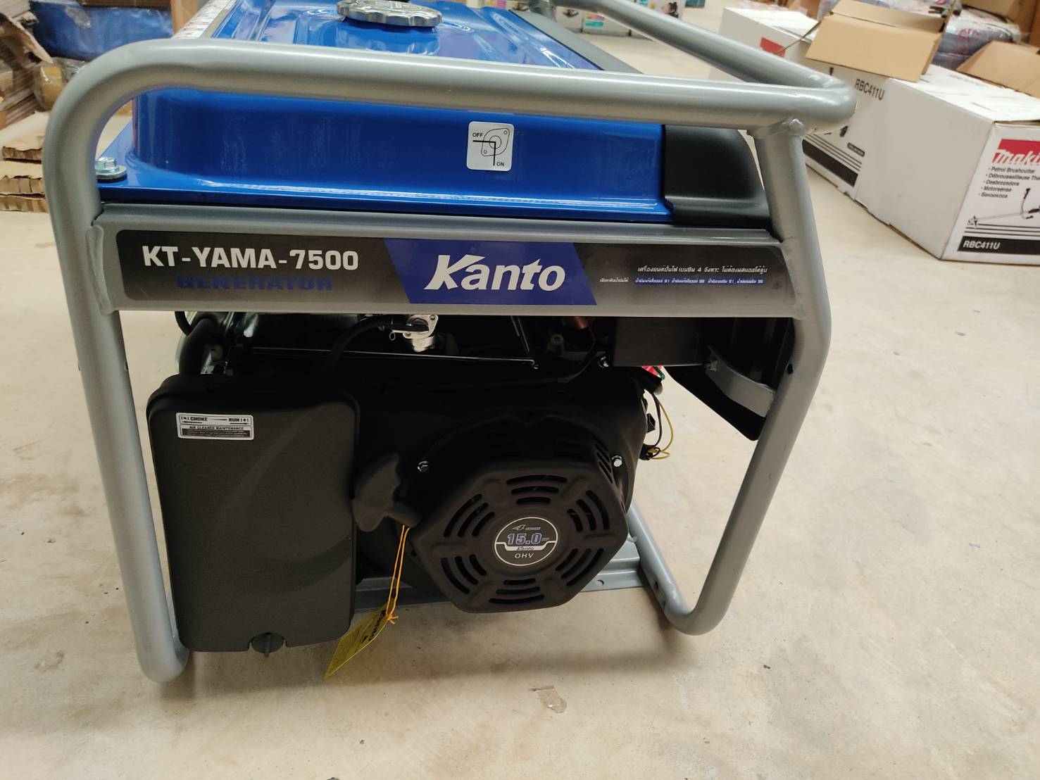 เครื่องปั่นไฟเบนซิน KT-YAMA-7500 (6,500W.)KANTO