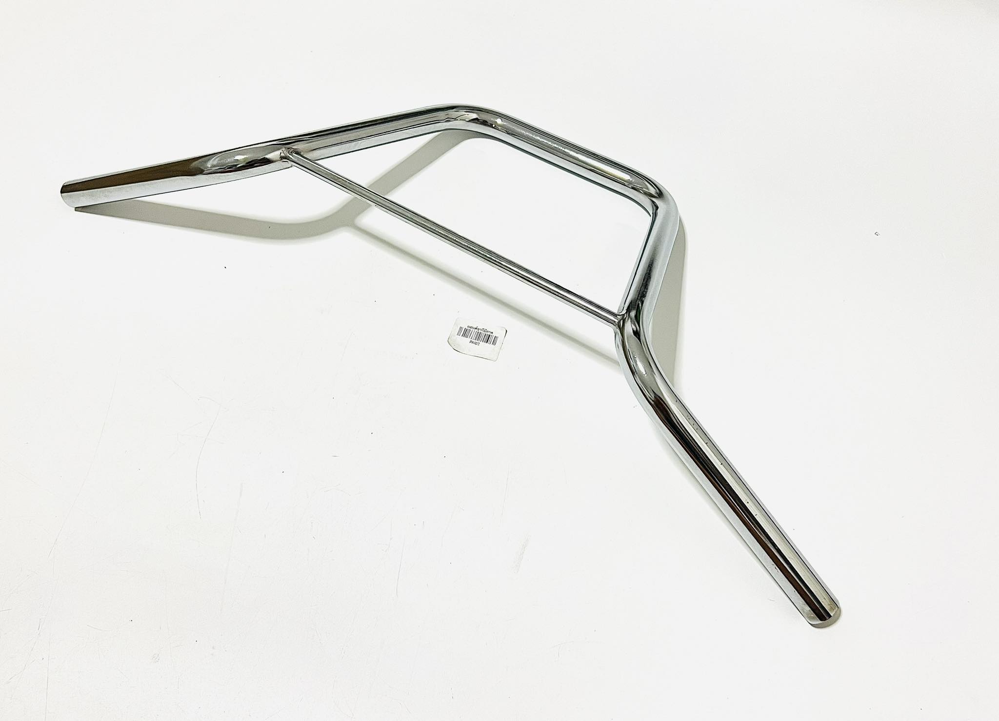 แฮนด์เดิมชาลี มีเหล็กคาด สีชุบ L27