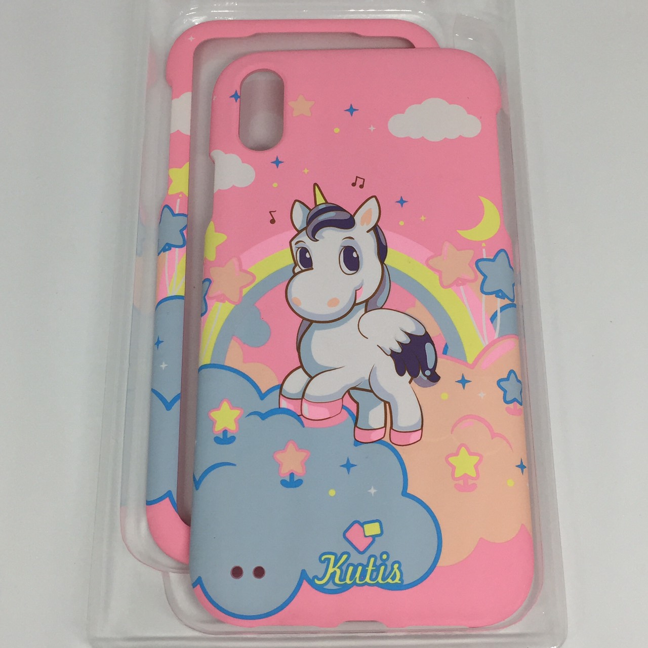 เคสคูทิส(Kutis)ไอโฟนXR(ลายม้ายูนิคอร์นแอ็บแบ๊ว)มาใหม่