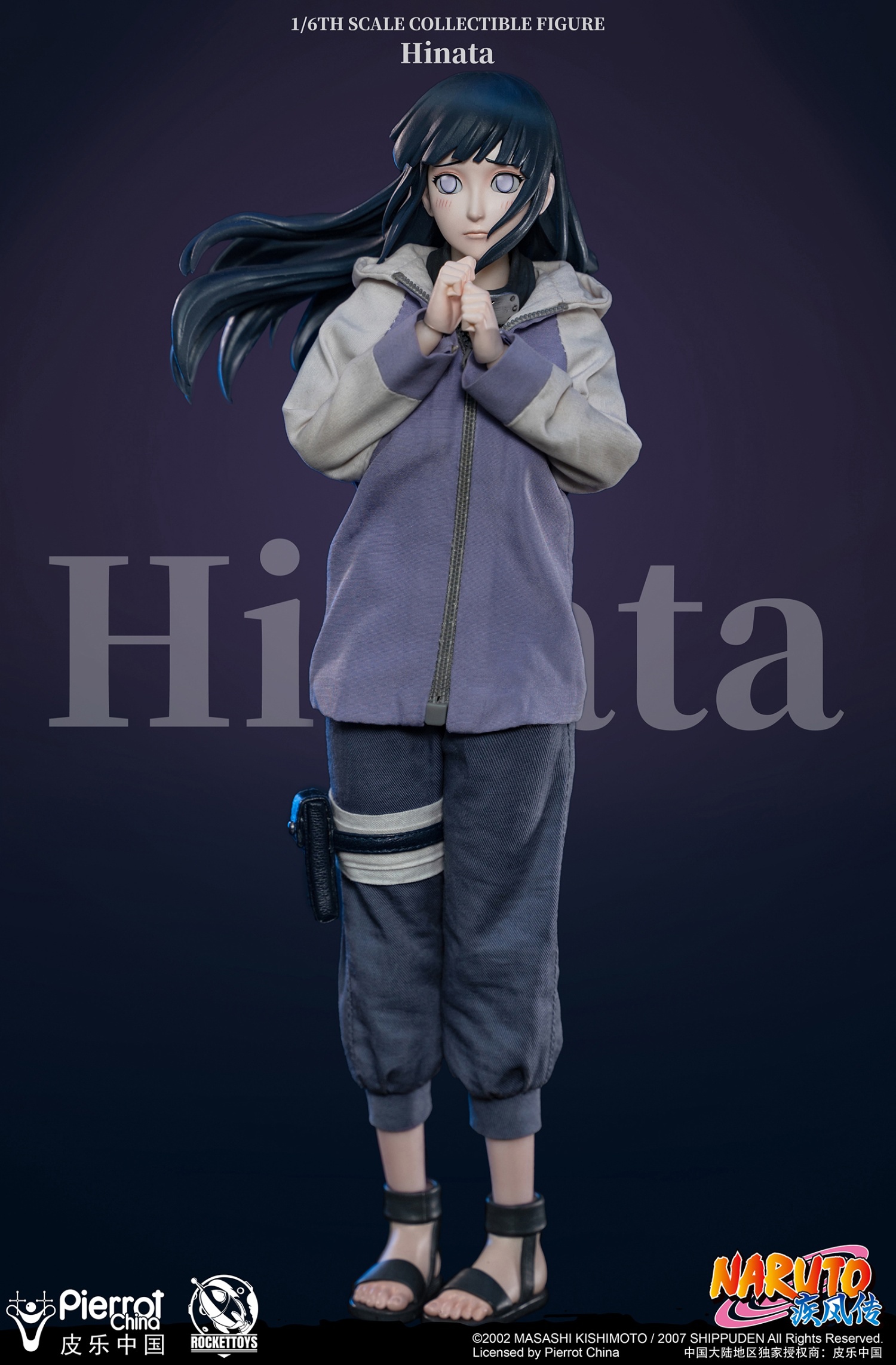 RocketToys ROC-006 1/6 Naruto Shippuden - Hyuga Hinata